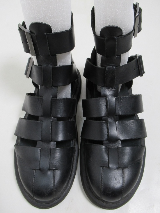 Dr. Martens Unisex Geraldo Leather Gladiator Sandals Black Brando 9 US M / 10USL main image 11